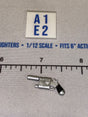1/12 Scale Star Wars Black Series Science Fiction Blaster Pistol - Silver Chrome