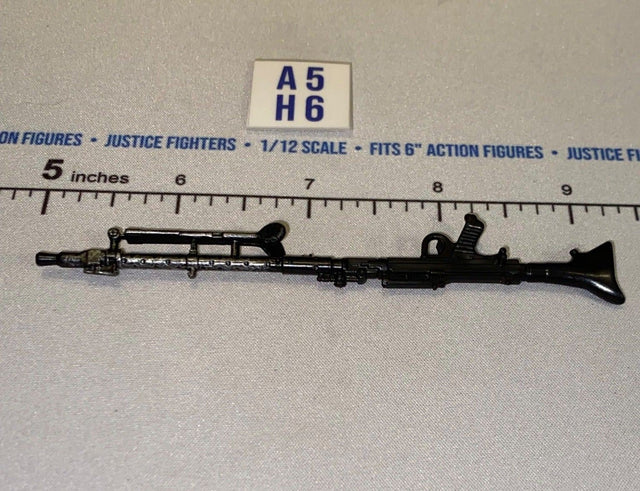 1/12 Scale WWII German Machine Gun - Dark Metal - Star Wars Black Series