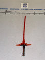 1/12 Scale Sith Crossguard Red Lightsaber - Star Wars Black Series