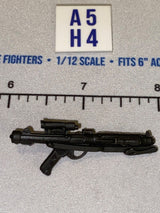 1/12 Scale Star Wars Imperial Blaster Rifle - Matte Black - Star Wars Black Series