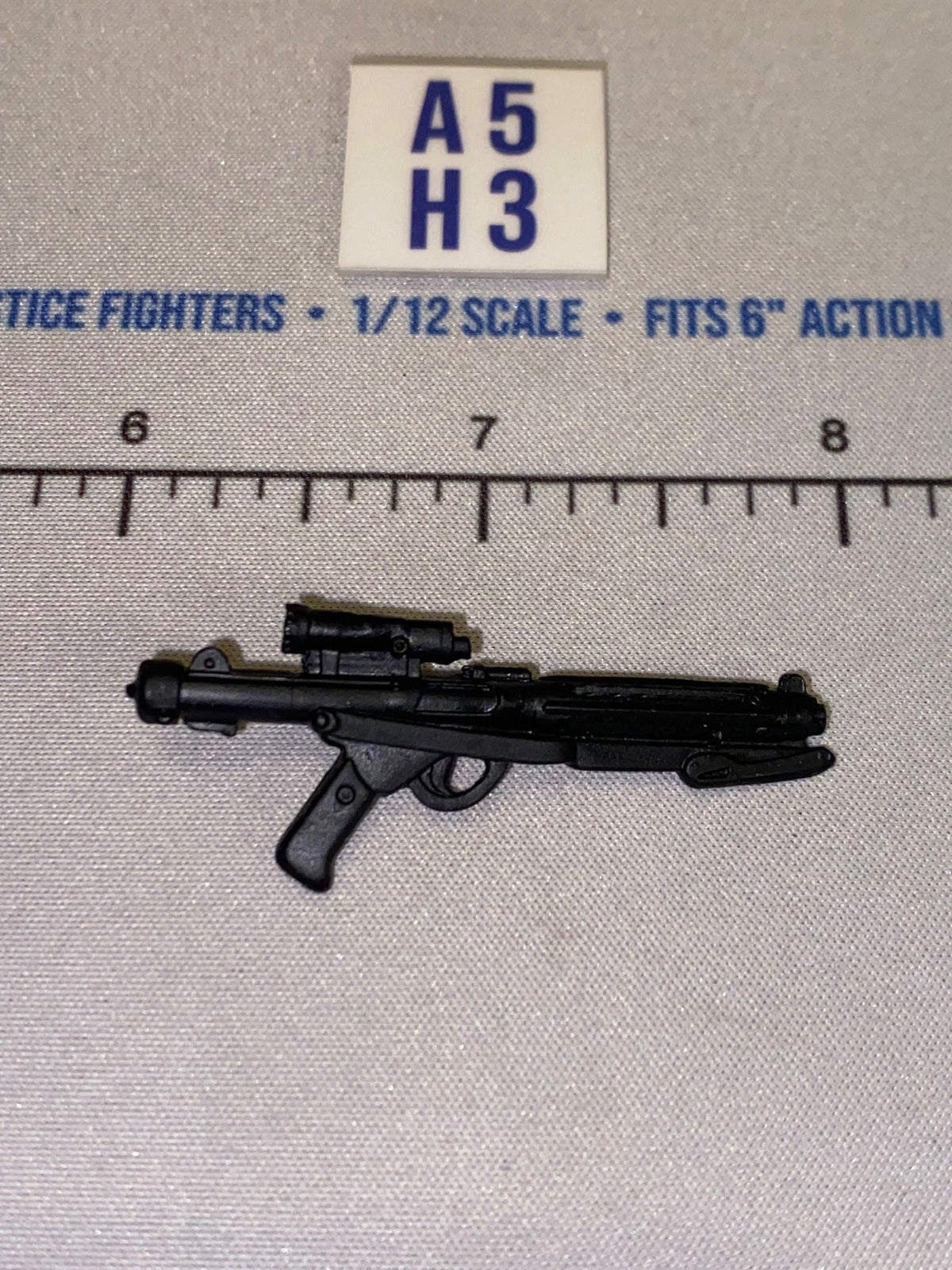1/12 Scale Stormtrooper Imperial Blaster Rifle - Matte Black - Star Wars Black Series
