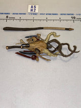 1/12 Scale Fantasy Bone and Skull Totem Staff - Four Horsemen - Mythic Legions