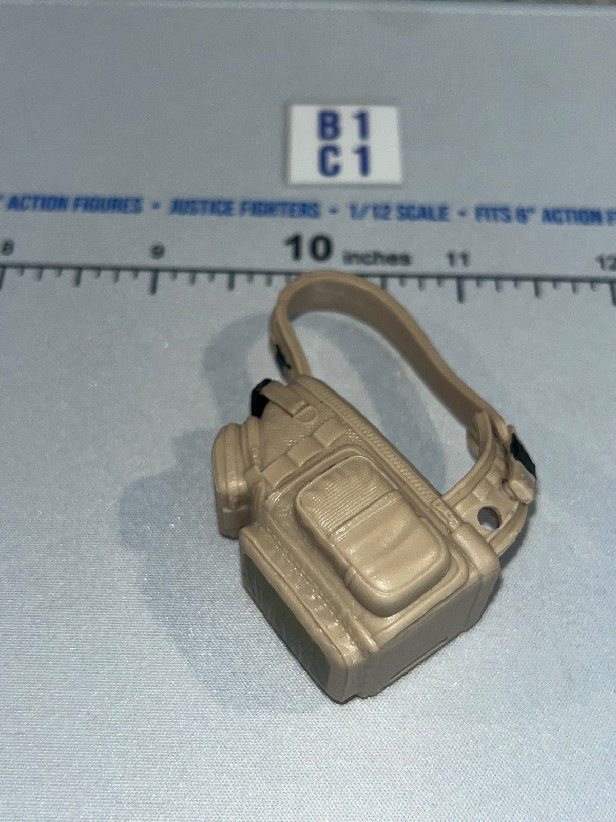 1/12 Scale Modern Era Tan Tactical Sling Bag - Valaverse