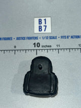 1/12 Scale Modern Era Tactical Backpack - Black - Valaverse