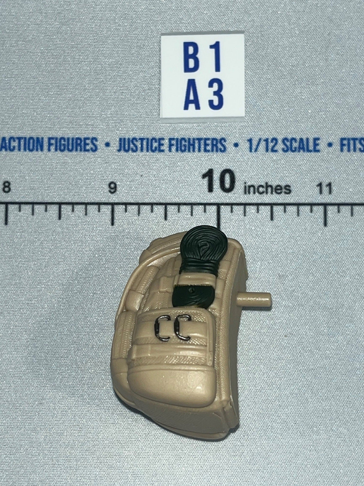 1/12 Scale Modern Era Military Tactical Backpack Tan - Valaverse
