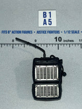 1/12 Scale Modern Era Radio Backpack - Black - Valaverse