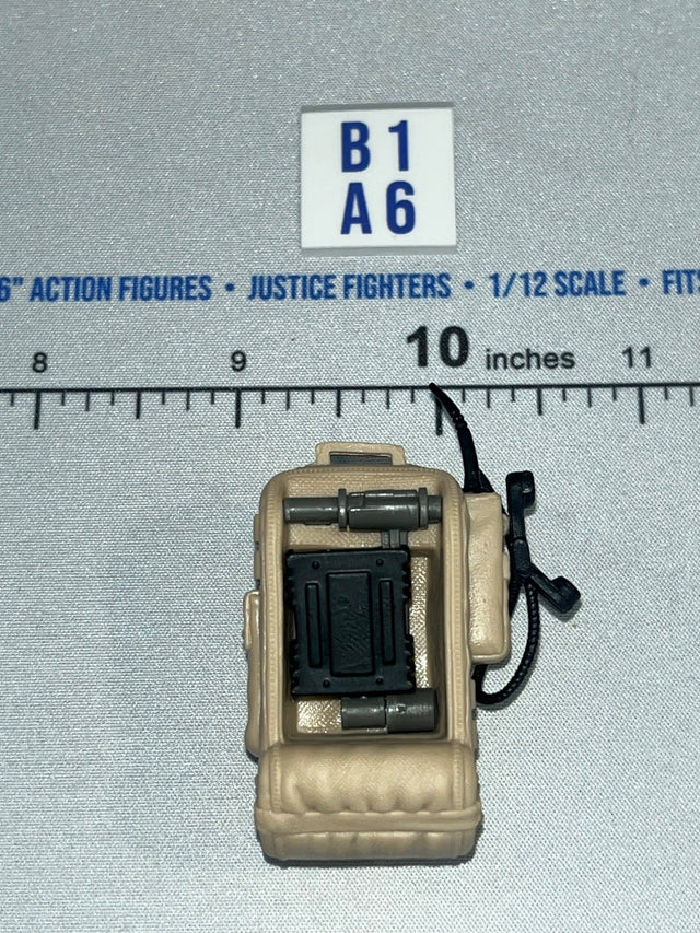 1/12 Scale Modern Era Tactical Satellite Radio Backpack - Valaverse