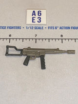 1/12 Scale GI Joe Classified Modern Era Submachine Gun with Folding Stock and Foregrip