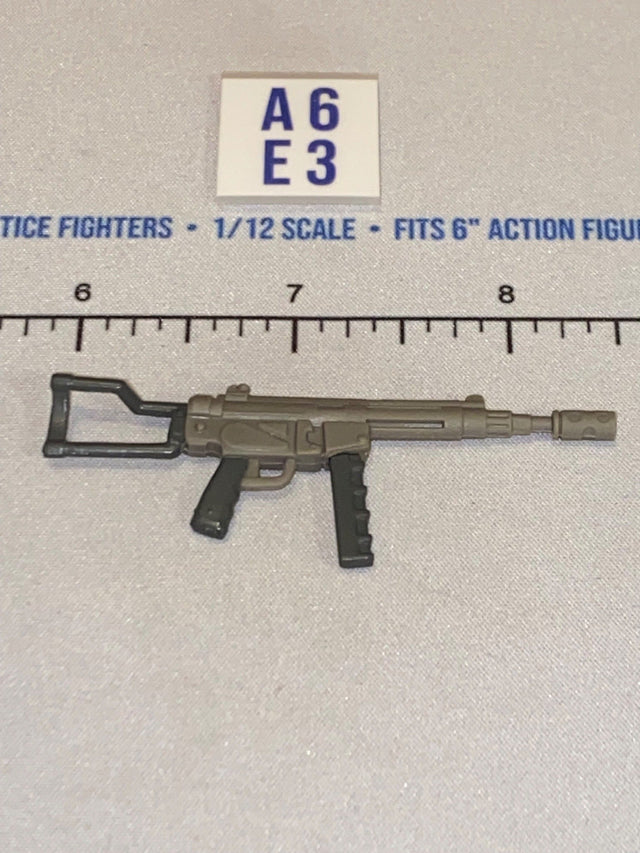 1/12 Scale GI Joe Classified Modern Era Submachine Gun with Folding Stock and Foregrip