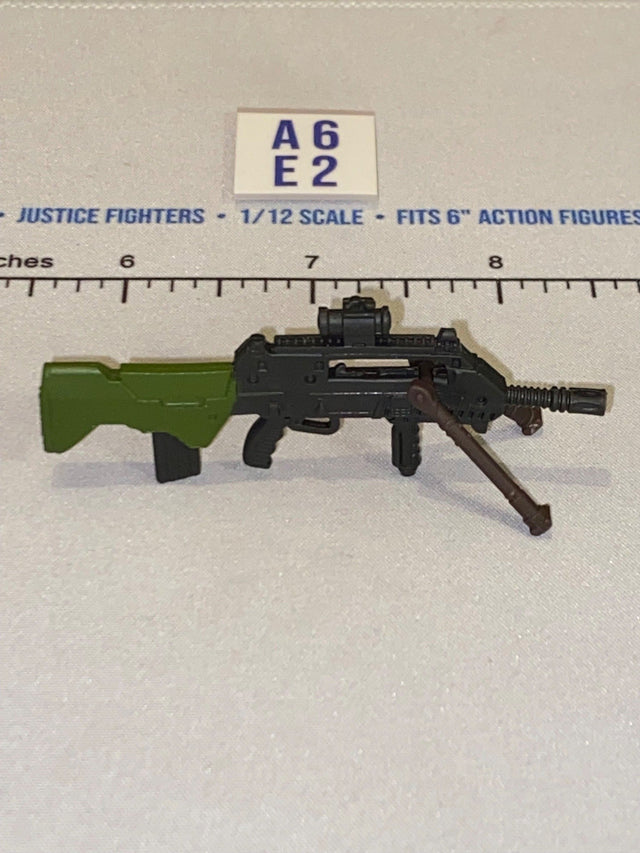 1/12 Scale GI Joe Classified Modern Era Bullpup Assault Rifle with Bipod and Optic Sight