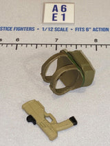 1/12 Scale Modern Era Drop Leg Holster with Pistol - Valaverse