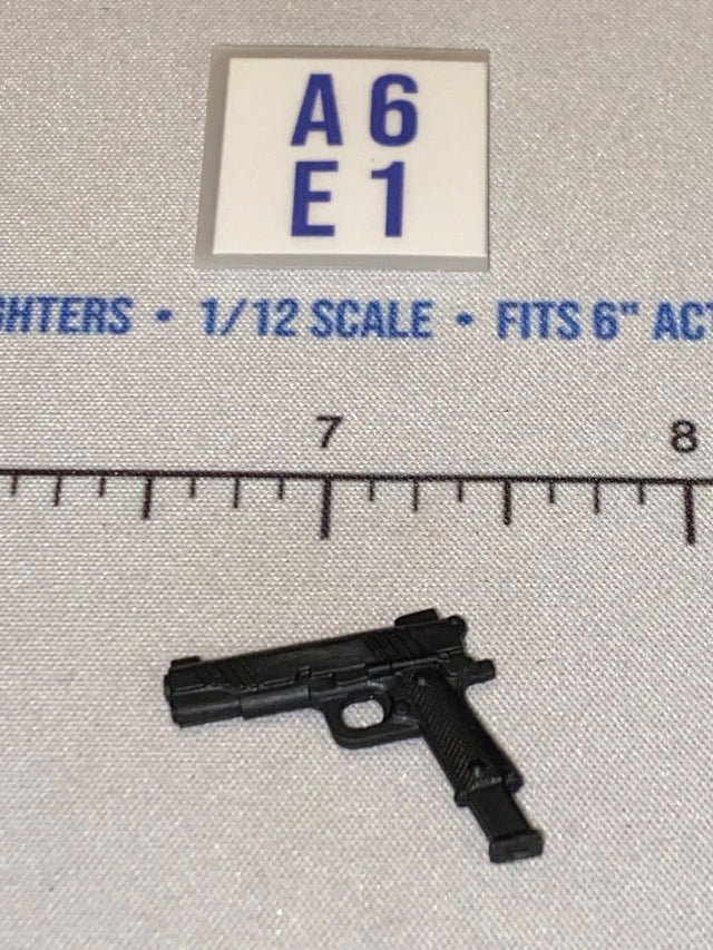 1/12 Scale Modern Era Tactical Pistol with Extended Magazine