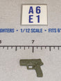 1/12 Scale Modern Semi-Automatic Pistol - Olive Drab