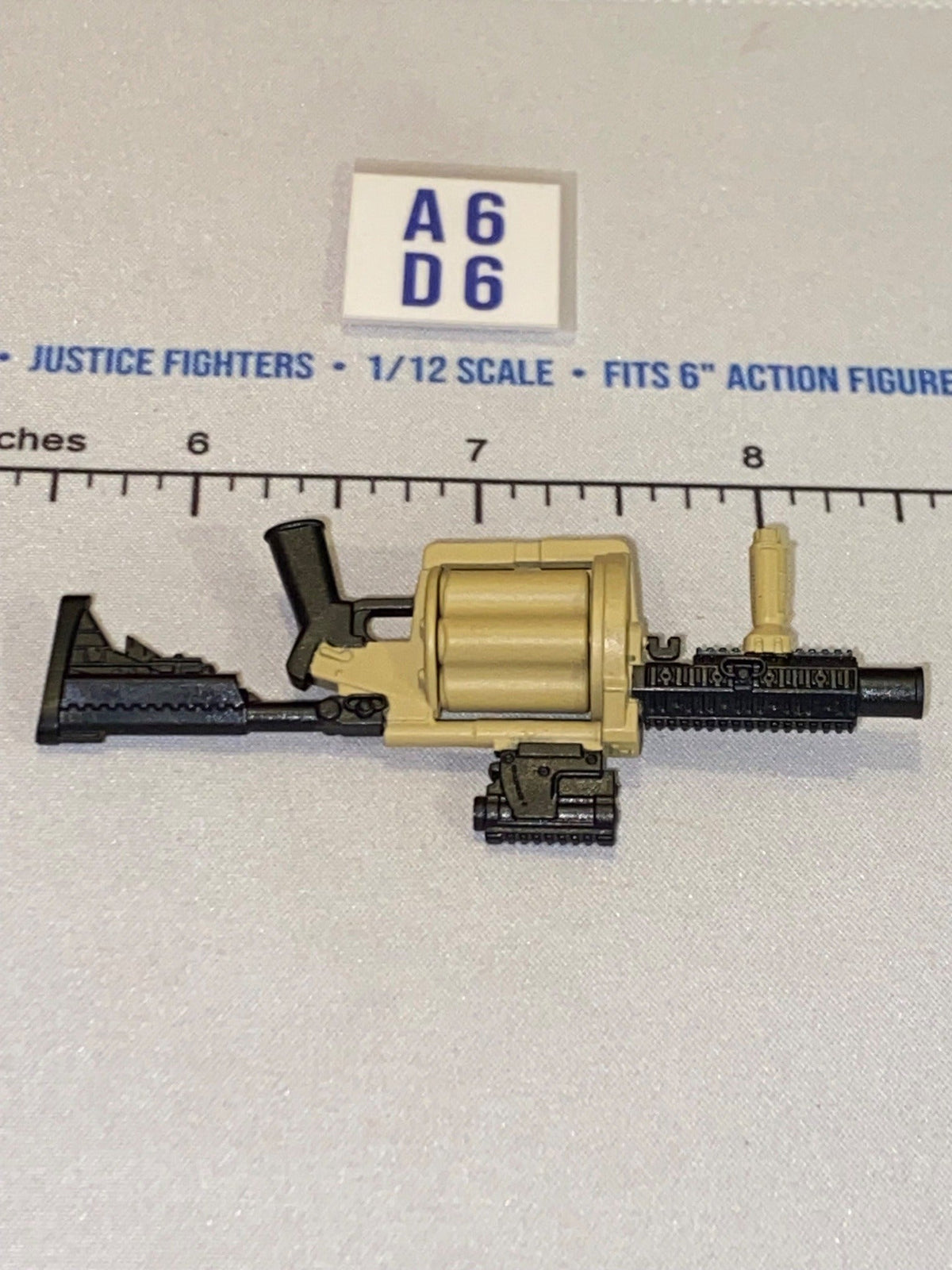 1/12 Scale Modern Era Drum Magazine Underbarrel Grenade Launcher - Valaverse