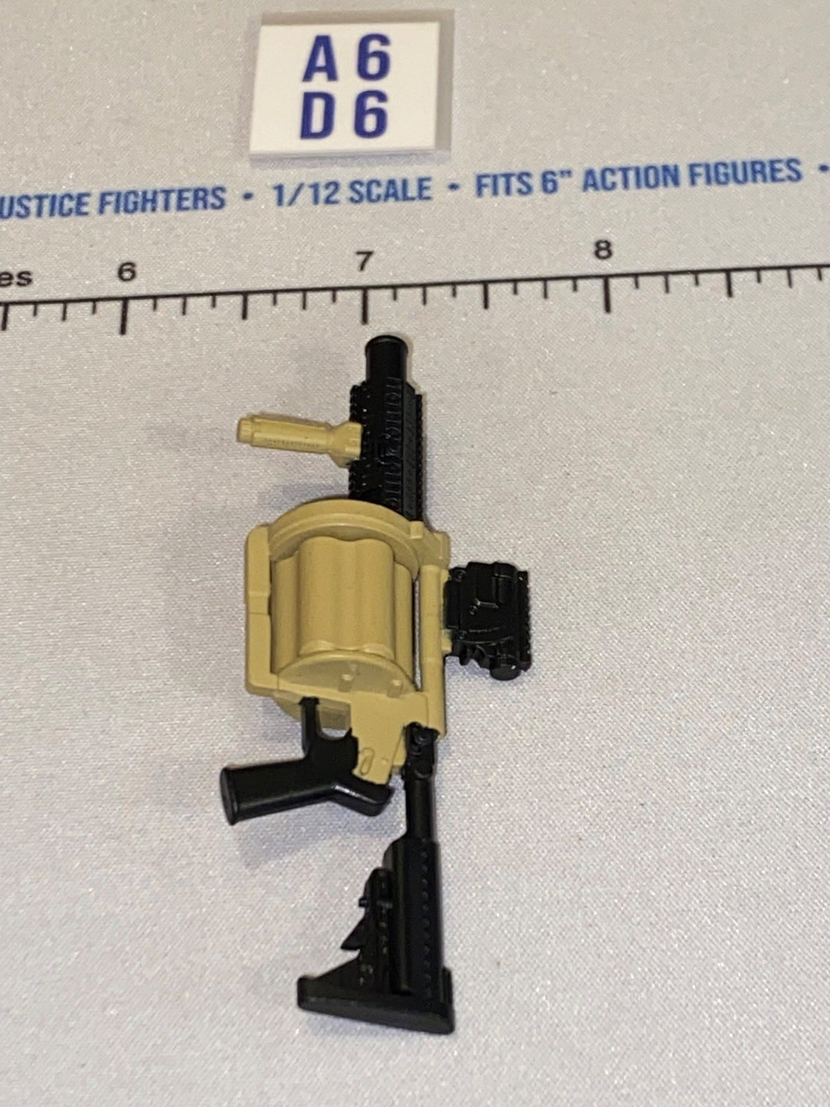 1/12 Scale Modern Era Drum Magazine Underbarrel Grenade Launcher - Valaverse