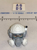 1/12 Scale Valaverse Modern Era Tactical Helmet with Gas Mask Head Sculpt
