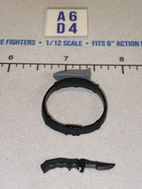 1/12 Scale Modern Era Belt with Combat Knife - GI Joe Classified