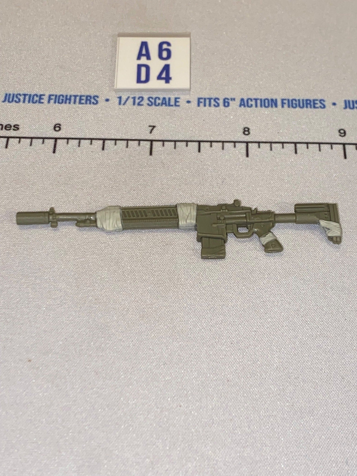 1/12 Scale Modern Era Assault Rifle with Wrapped Barrel - GI Joe Classified