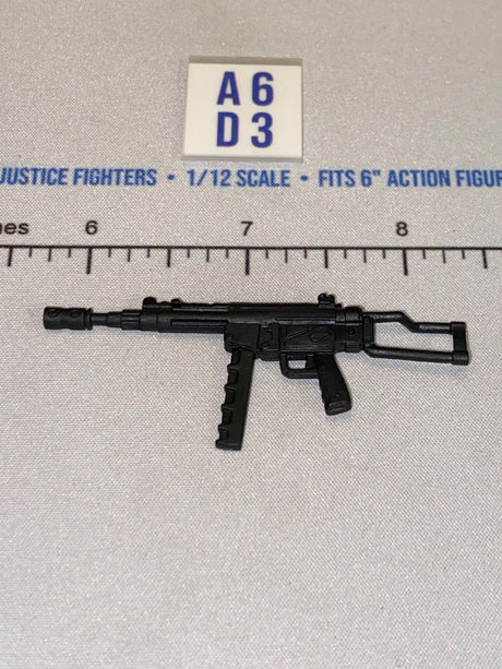 1/12 Scale GI Joe Classified Modern Era Submachine Gun with Folding Stock and Suppressor