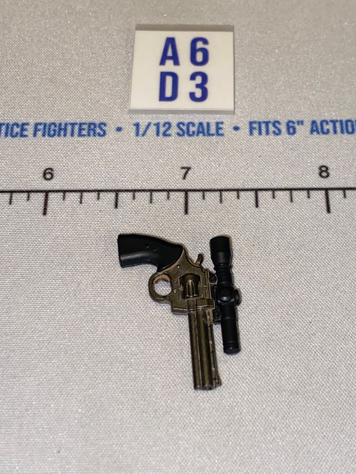 1/12 Scale Modern Era Revolver with Scope - Valaverse