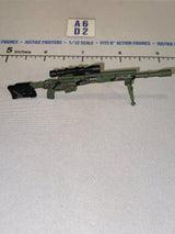 1/12 Scale Modern Era Sniper Rifle with Scope and Bipod - GI Joe Classified