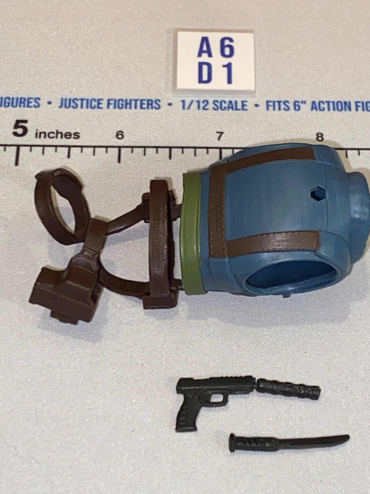 1/12 Scale Modern Era Field Gear Set - GI Joe Classified - Blue Vest