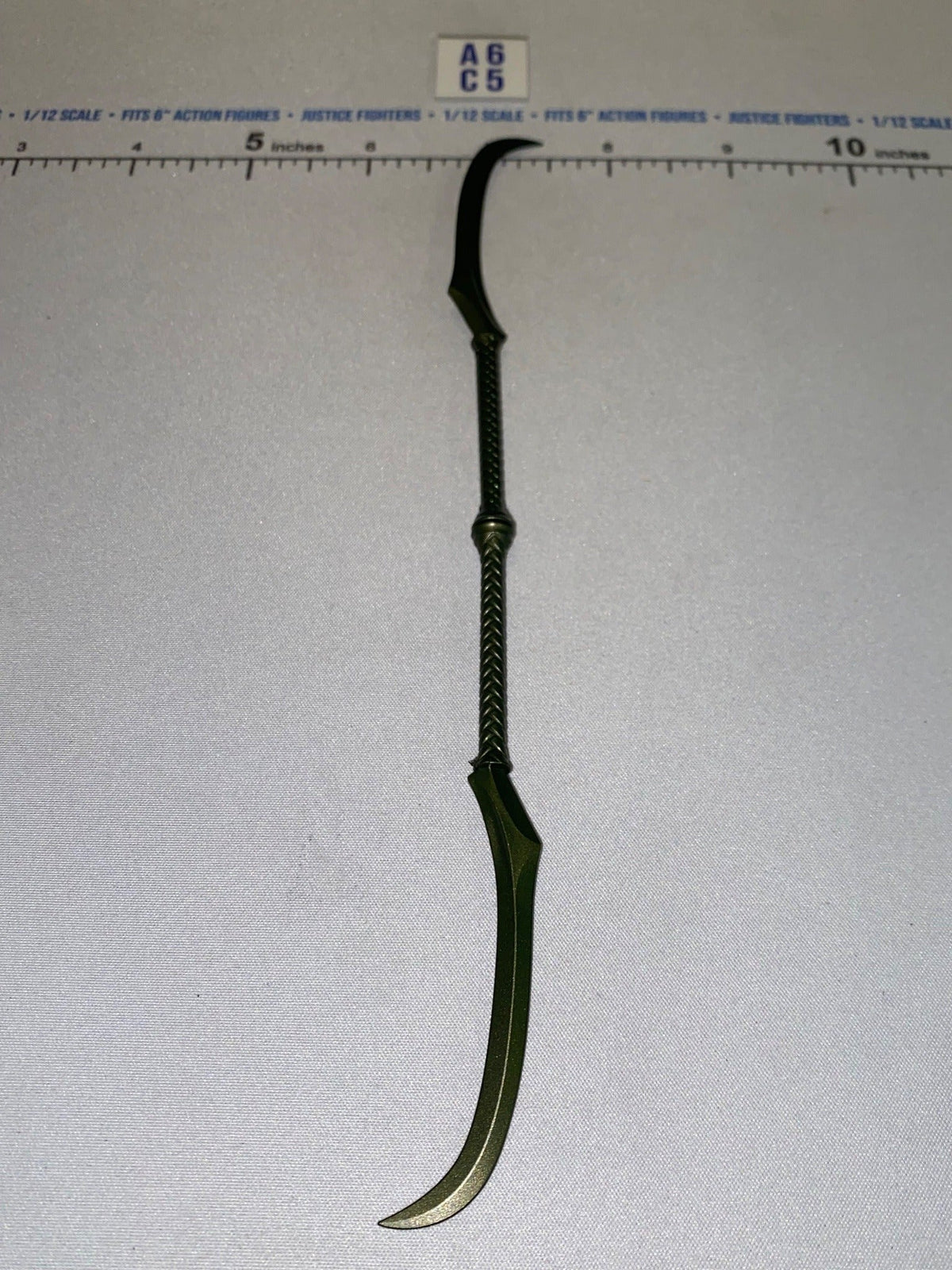 1/12 Scale Fantasy Curved Dual Blade Sword Set - Four Horsemen - Mythic Legions