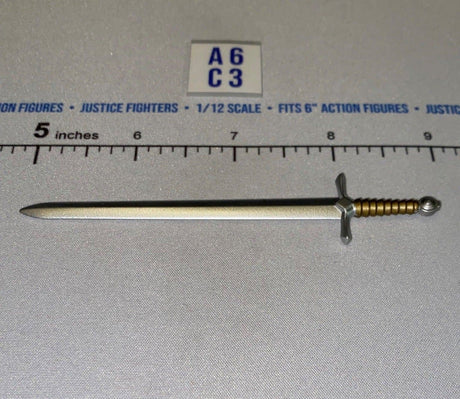 1/12 Scale Medieval Fantasy Sword - Four Horsemen - Mythic Legions - Bronze Grip