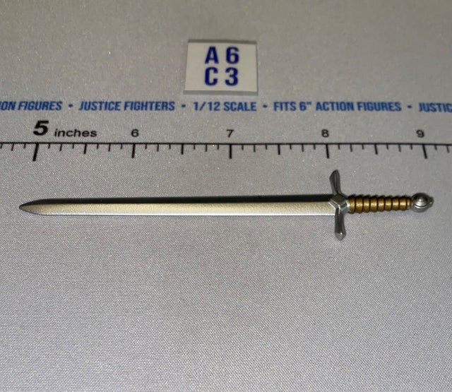 1/12 Scale Medieval Fantasy Sword - Four Horsemen - Mythic Legions - Bronze Grip