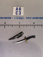 1/12 Scale Four Horsemen - Mythic Legions Medieval Fantasy Dagger and Sheath Set
