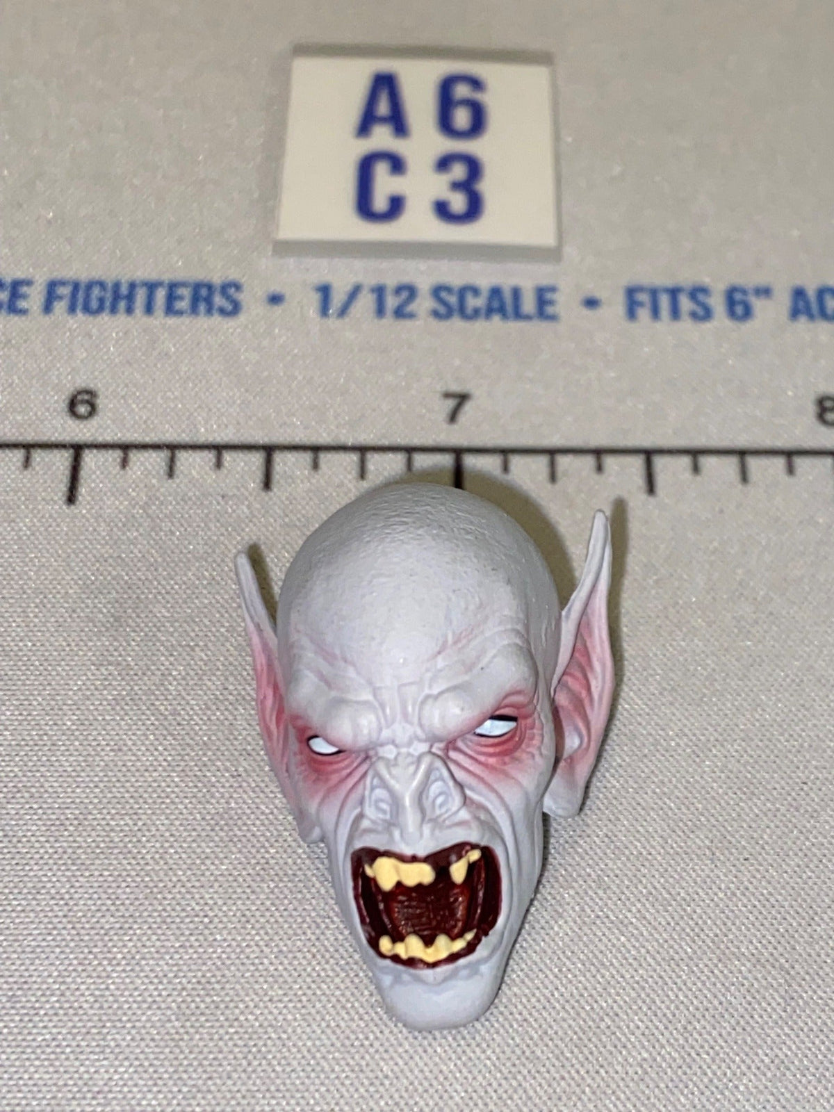 1/12 Scale Four Horsemen - Mythic Legions Horror Vampire Ghoul Male Head Sculpt