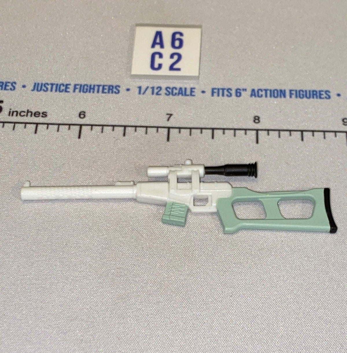 1/12 Scale Modern Era Russian Sniper Rifle with Scope - Arctic - Valaverse