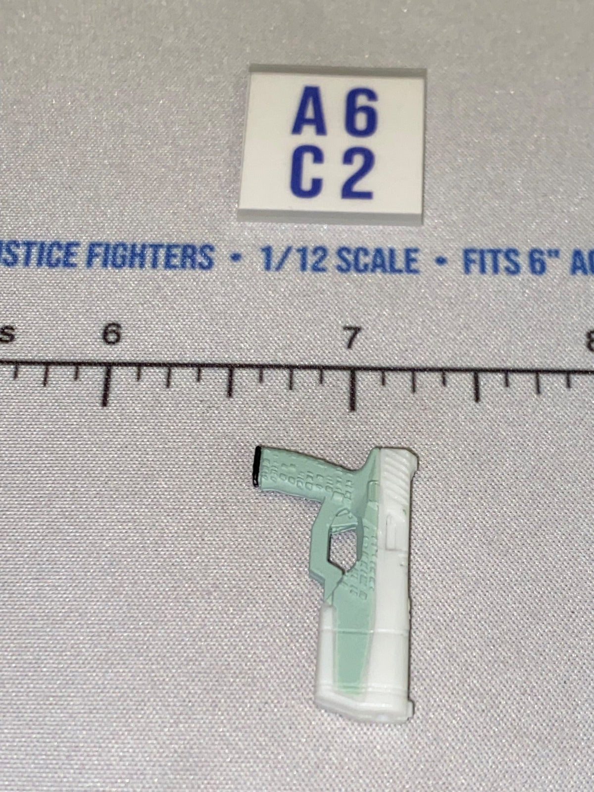 1/12 Scale Modern Era Semi-Automatic Pistol with Suppressor - Valaverse