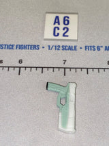 1/12 Scale Modern Era Semi-Automatic Pistol with Suppressor - Valaverse