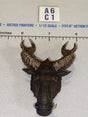 1/12 Scale Four Horsemen - Mythic Legions Fantasy Demon Bull Head Sculpt with Large Curved Horns
