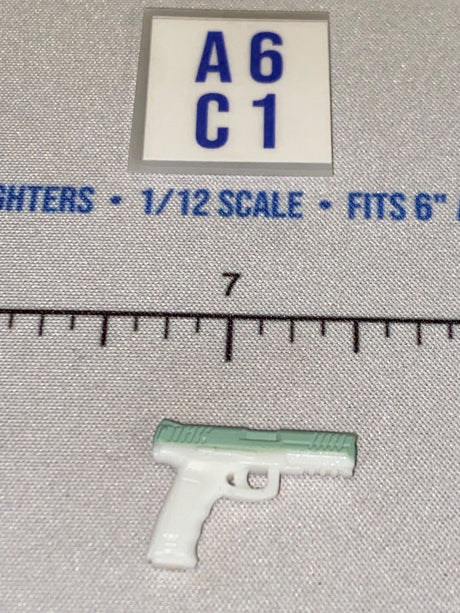 1/12 Scale Modern Era Semi-Automatic Pistol - Arctic - Valaverse