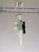 1/12 Scale Modern Era Assault Rifle with Scope - Arctic - Valaverse