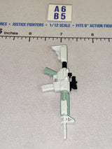 1/12 Scale Modern Era Assault Rifle with Scope - Arctic - Valaverse