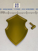 1/12 Scale Fantasy Medieval Shield - Four Horsemen - Mythic Legions