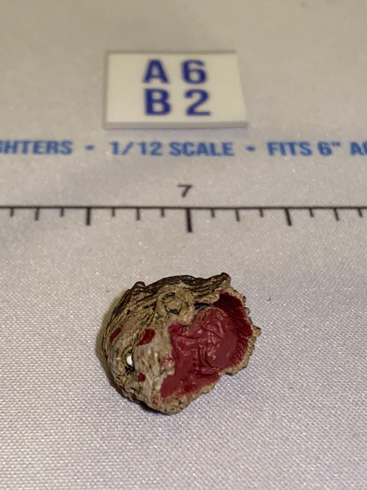 1/12 Scale Horror Genre Zombie Head- Diorama Item