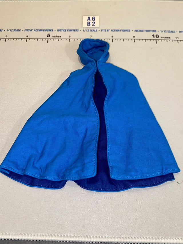 1/12 Scale Blue Hooded Cape - Soft Goods - Four Horsemen - Mythic Legions