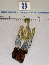 1/12 Scale Four Horsemen - Mythic Legions Fantasy Undead Skeletal Bird Creature with Perch Stand