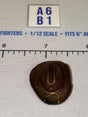 1/12 Scale Western Era Cowboy Hat with Gold Chin Cord