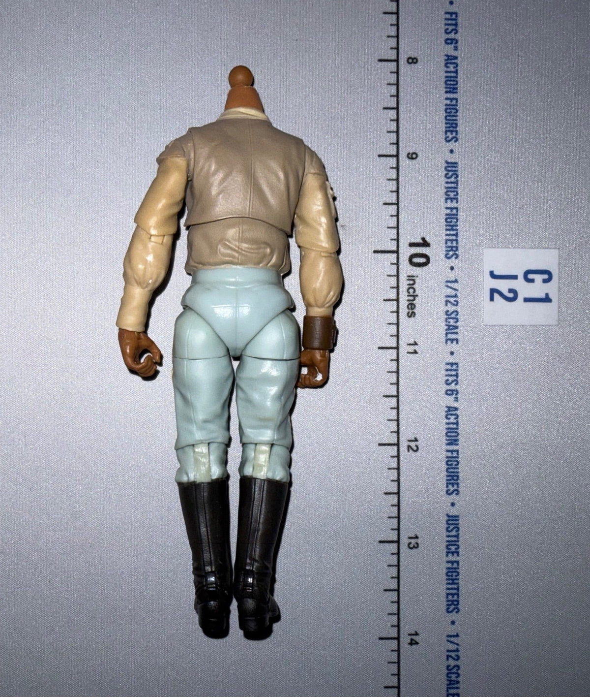 1/12 Scale Rebel Officer Figure Body - Star Wars Black Series