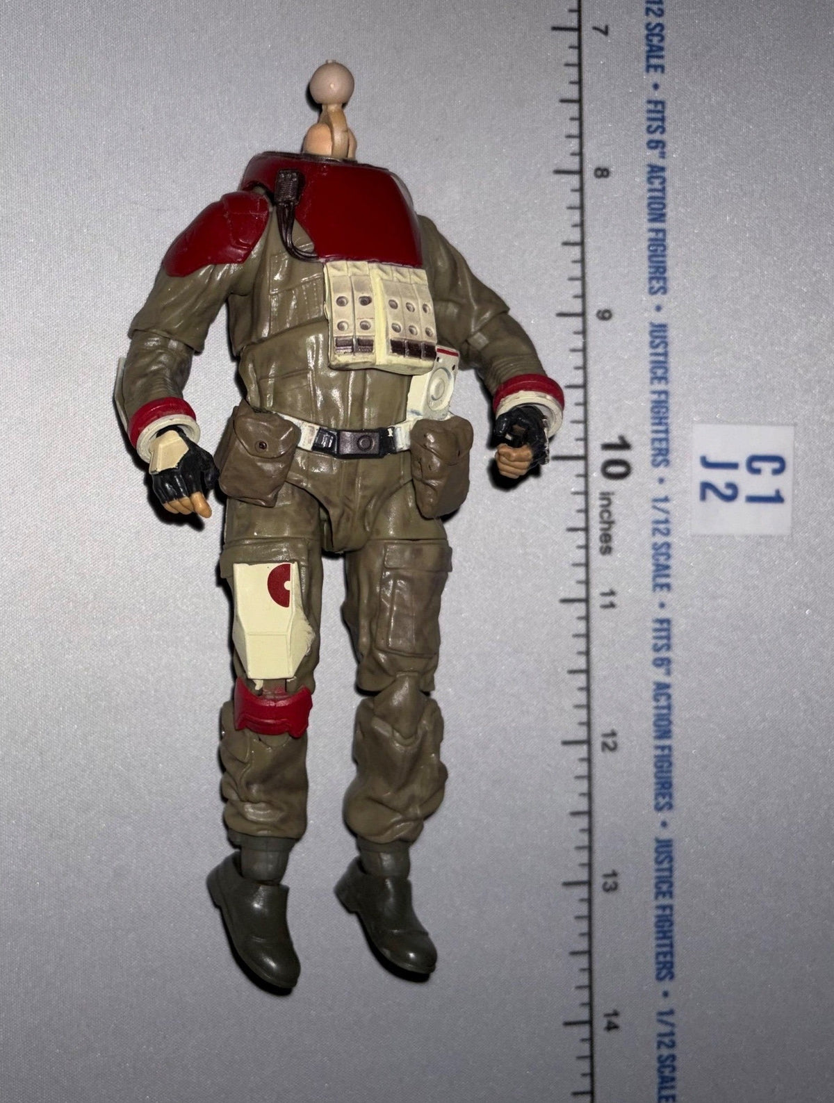 1/12 Scale Star Wars Black Series Pilor Style Figure Body