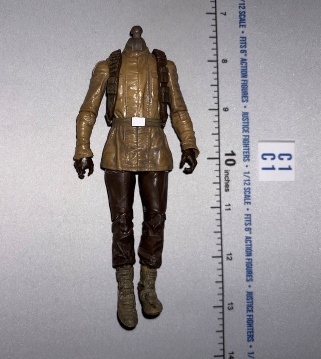 1/12 Scale Rebel Resistance Figure Body - Star Wars Black Series