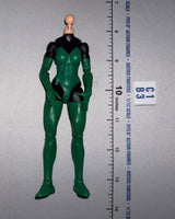 1/12 Scale Marvel Legends Superhero Female Action Figure Body - Green Costume