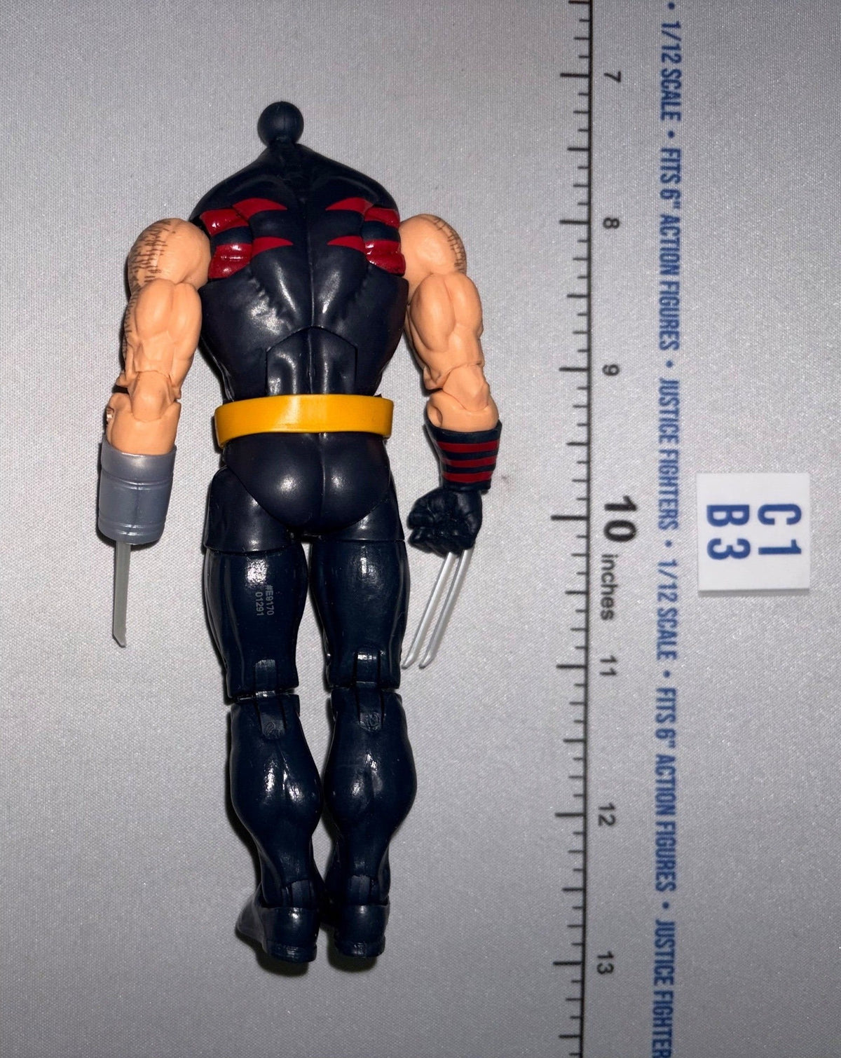 1/12 Scale Superhero Wolverine Action Figure Body - Headless - Marvel Legends