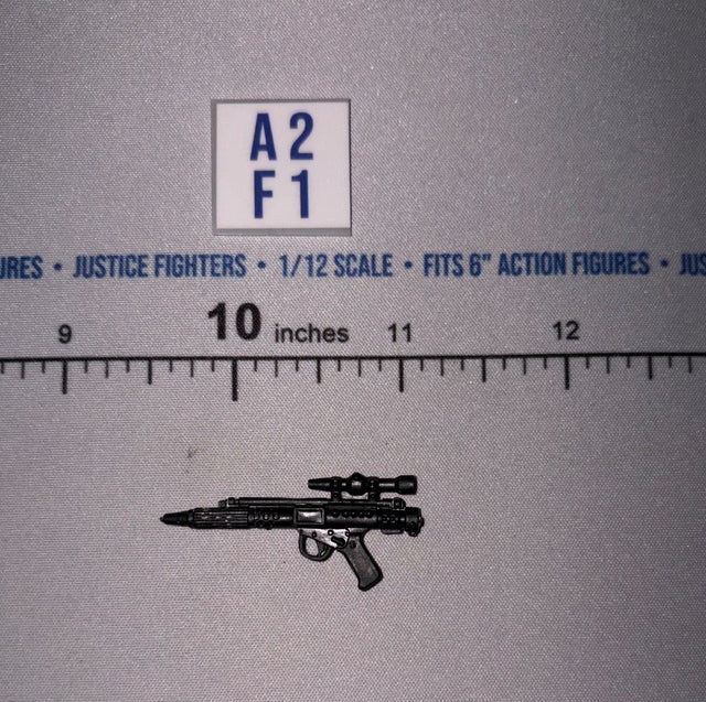 1/12 Scale Rebel Blaster Rifle - Star Wars Black Series - Dark Gray