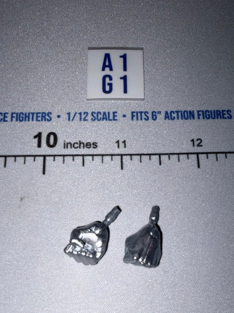 1/12 Scale Chrome Hand Set - Marvel Legends